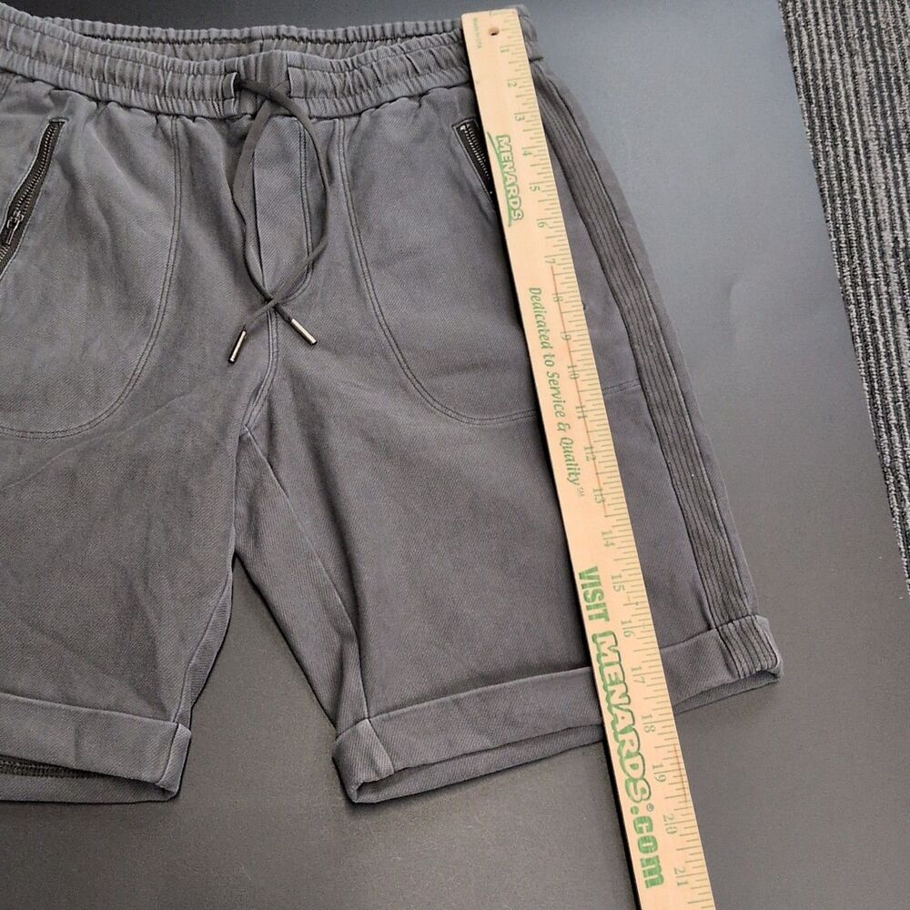 Athleta Terry Sweatshorts Faded Gray Size 4 Women's W/ Pockets - Picture 3 of 10